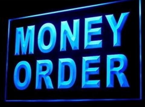 Money Order Shop LED Neon Sign